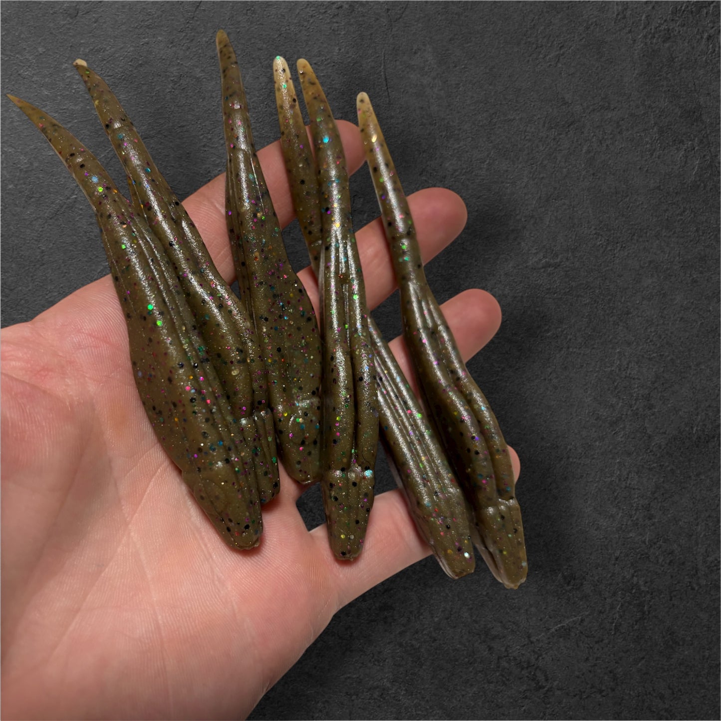 5” TadPole (Straight tail fluke)