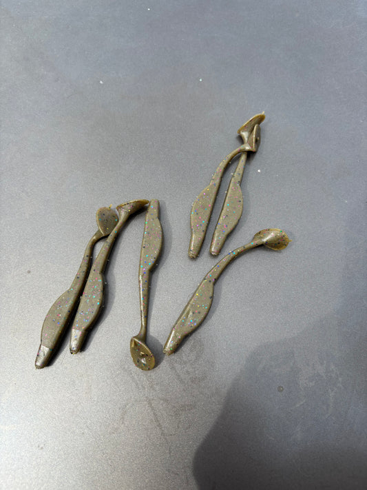 3.8” paddle fluke