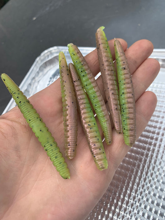 3” fish Stix’s (Ned worm)